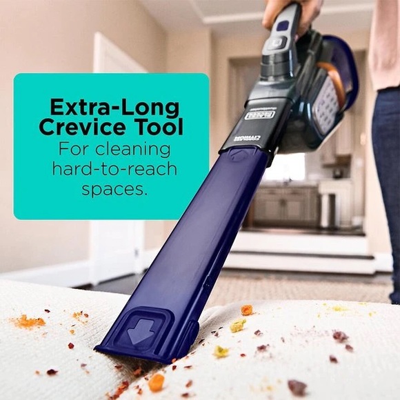 NWT: BLACK+DECKER Dustbuster AdvancedClean+
20-Volt Cordless Car Handheld Vacuum - Picture 3 of 8